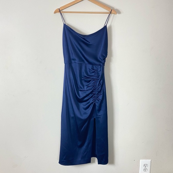 Alice + Olivia Navy Midi Dress - Picture 8 of 16